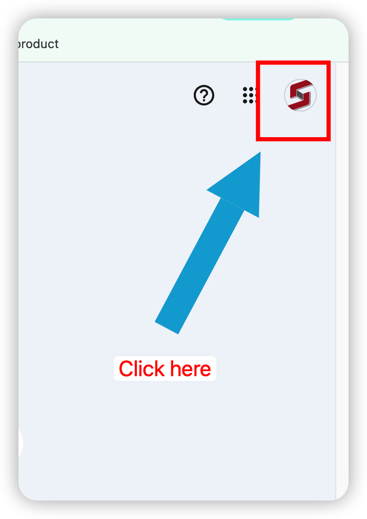 Chrome account panel